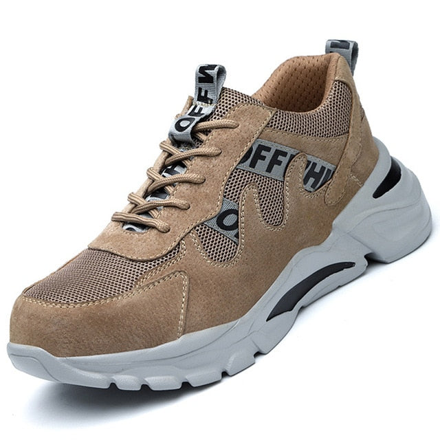 Men Industrial Shoes Boots YesUpper Material: Mesh