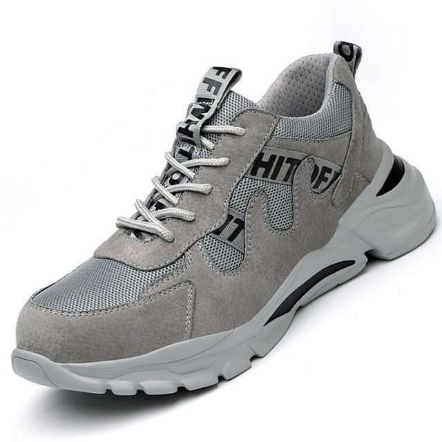 Men Industrial Shoes Boots YesUpper Material: Mesh