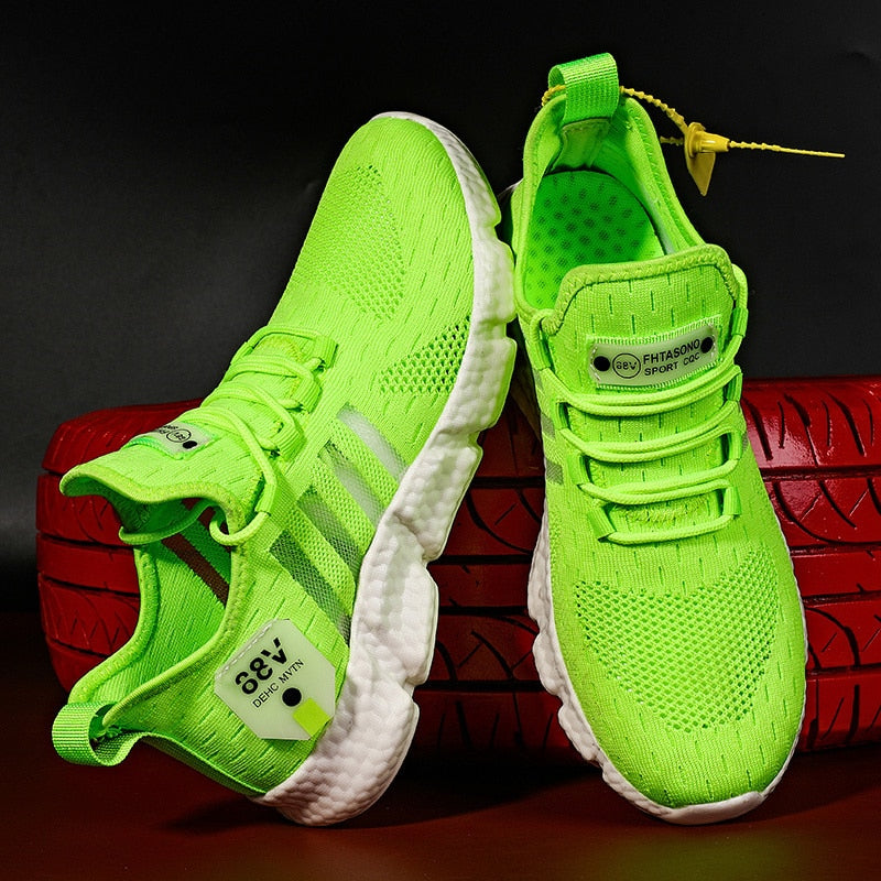 Men: Comfortable Man Sneakers Breathable Brand