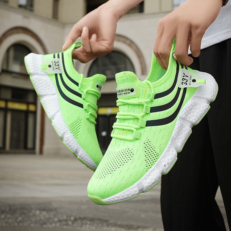 Men: Comfortable Man Sneakers Breathable Brand
