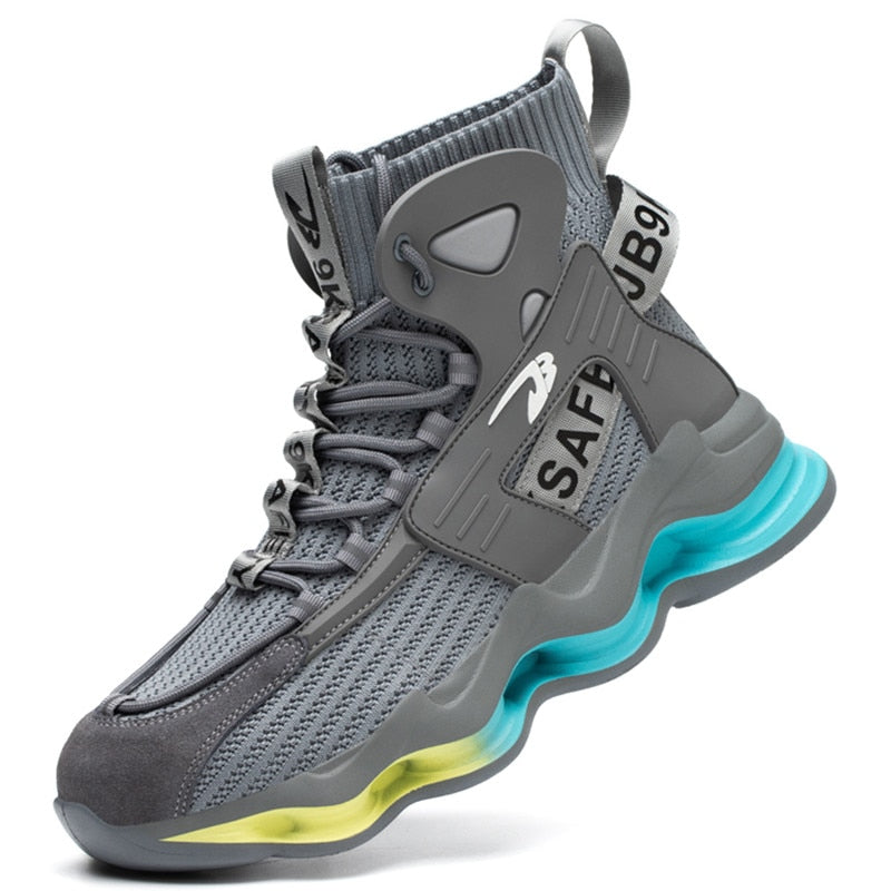 Indestructible Anti-smash Steel Toe Mesh (Air mesh)Toe Shape