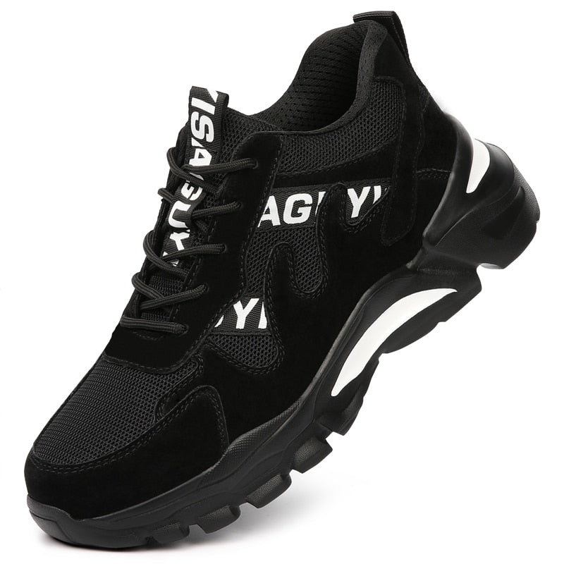 Men Industrial Shoes Boots YesUpper Material: Mesh