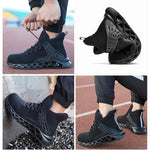 Mesh light Breathable Safety Sneakers Boots Steel Toe