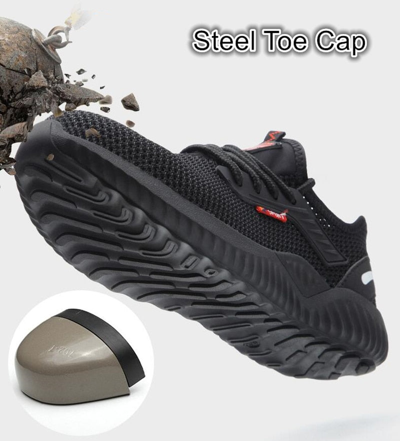 Puncture Proof Anti-Smashing Steel Toe safety boots