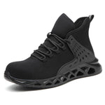 Mesh light Breathable Safety Sneakers Boots Steel Toe