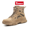 Indestructible Desert Combat Boots Protective  Cotton Fabric