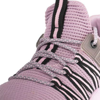 Hestia™ Pink Steel Toe Work Sneakers — Lightweight, Breathable, Anti-Slip Safety Shoes for Women
