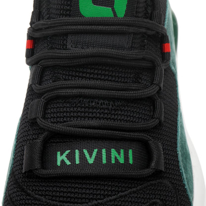 Helios™ Kivini Black-Green Steel Toe Work Sneakers | Lightweight, Slip-Resistant Safety Shoes