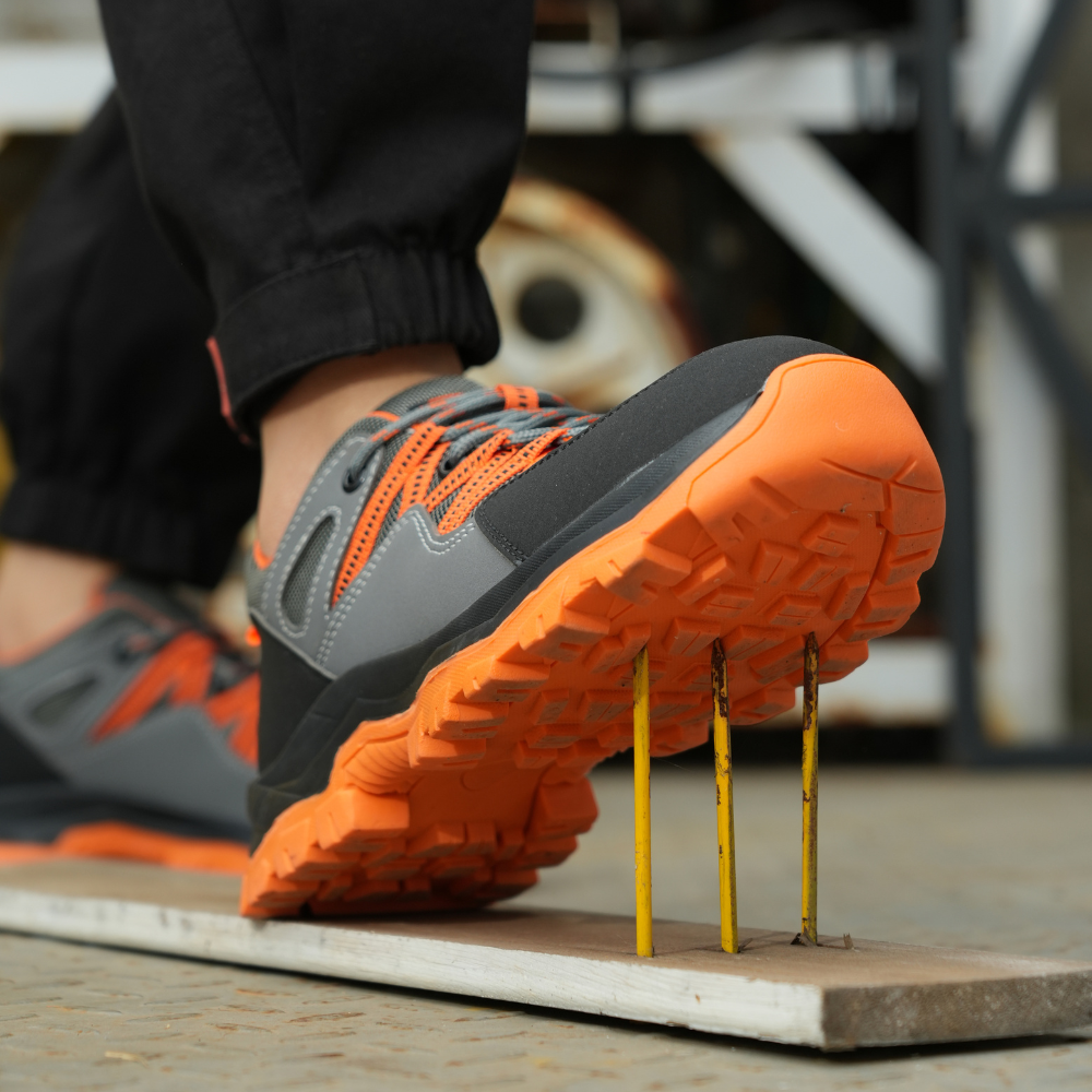 Chronos™ All-Terrain J3 Steel Toe Sneakers — Heavy-Duty, Anti-Slip, Shock-Absorbing Work Shoes