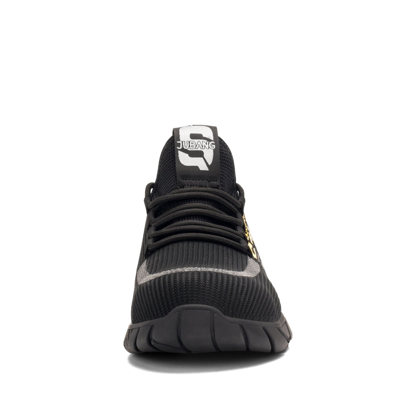 Typhon™ S Ju Bang Steel Toe Work Sneakers — Lightweight Breathable Safety Shoes (Black/Yellow)