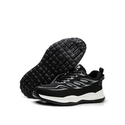 Anteros™ J3 S2 Steel Toe Work Sneakers — Lightweight, Breathable, Anti-Slip Industrial Safety Shoes (Black)