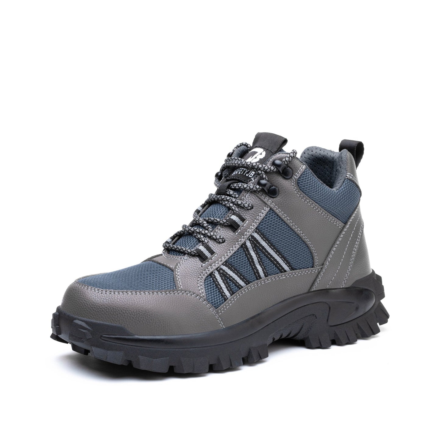Themis™ J3 Grey Steel Toe Work Shoes — Rugged, Lightweight, Anti-Slip Safety Footwear