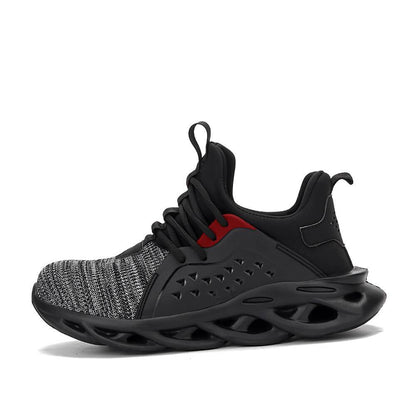 Xenon™ Dark Grey Steel Toe Work Sneakers — Lightweight, Breathable, Shock-Absorbing Safety Shoes
