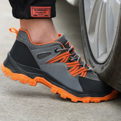 Chronos™ All-Terrain J3 Steel Toe Sneakers — Heavy-Duty, Anti-Slip, Shock-Absorbing Work Shoes