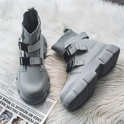 Men’s GAISS High-Top Streetwear Boots – Modern, Comfortable & Lightweight