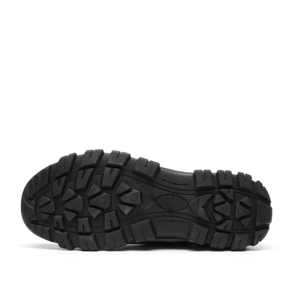 Hypnos™ Black-Red Steel Toe Work Sneakers — Lightweight, Anti-Slip, Durable Safety Shoes