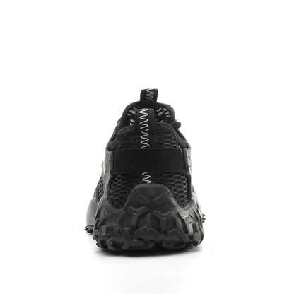 Eris™ Steel Toe SQ Ju Bang — Lightweight, Breathable, Anti-Slip Military-Grade Work Sneakers (Black)