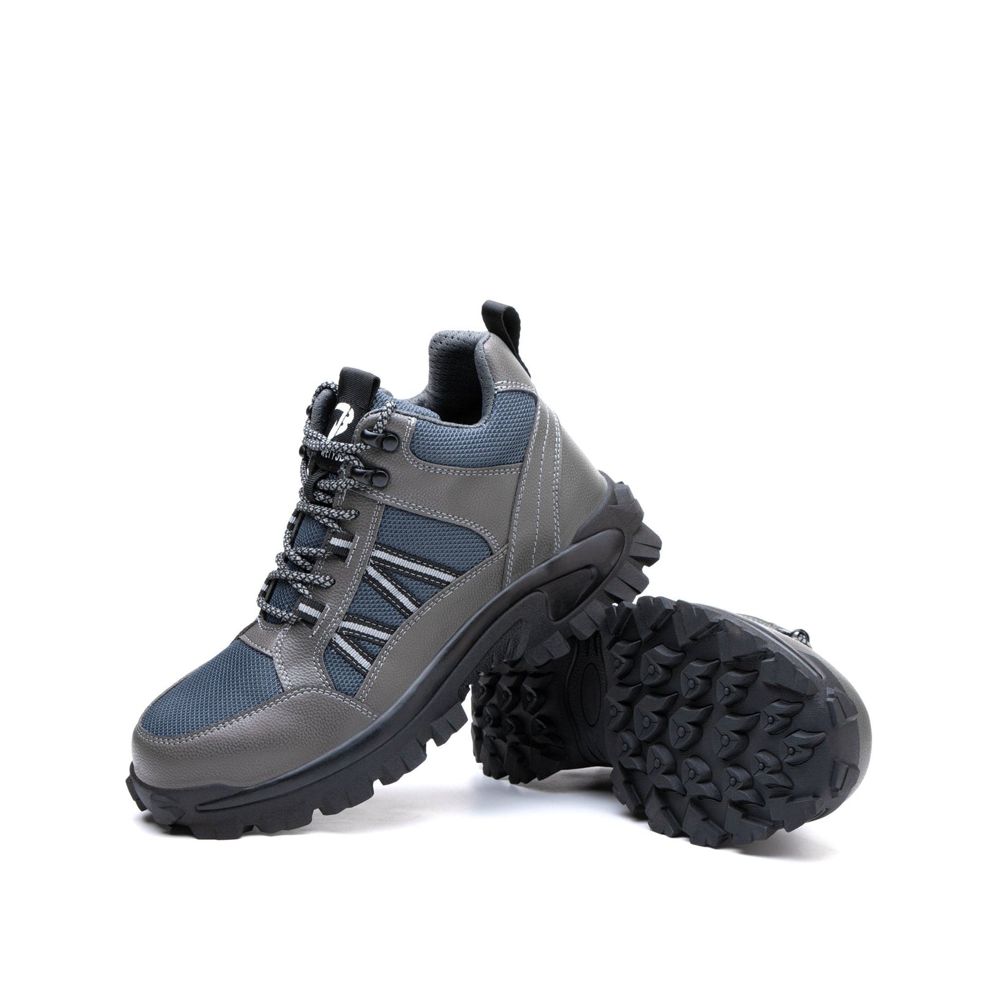 Themis™ J3 Grey Steel Toe Work Shoes — Rugged, Lightweight, Anti-Slip Safety Footwear