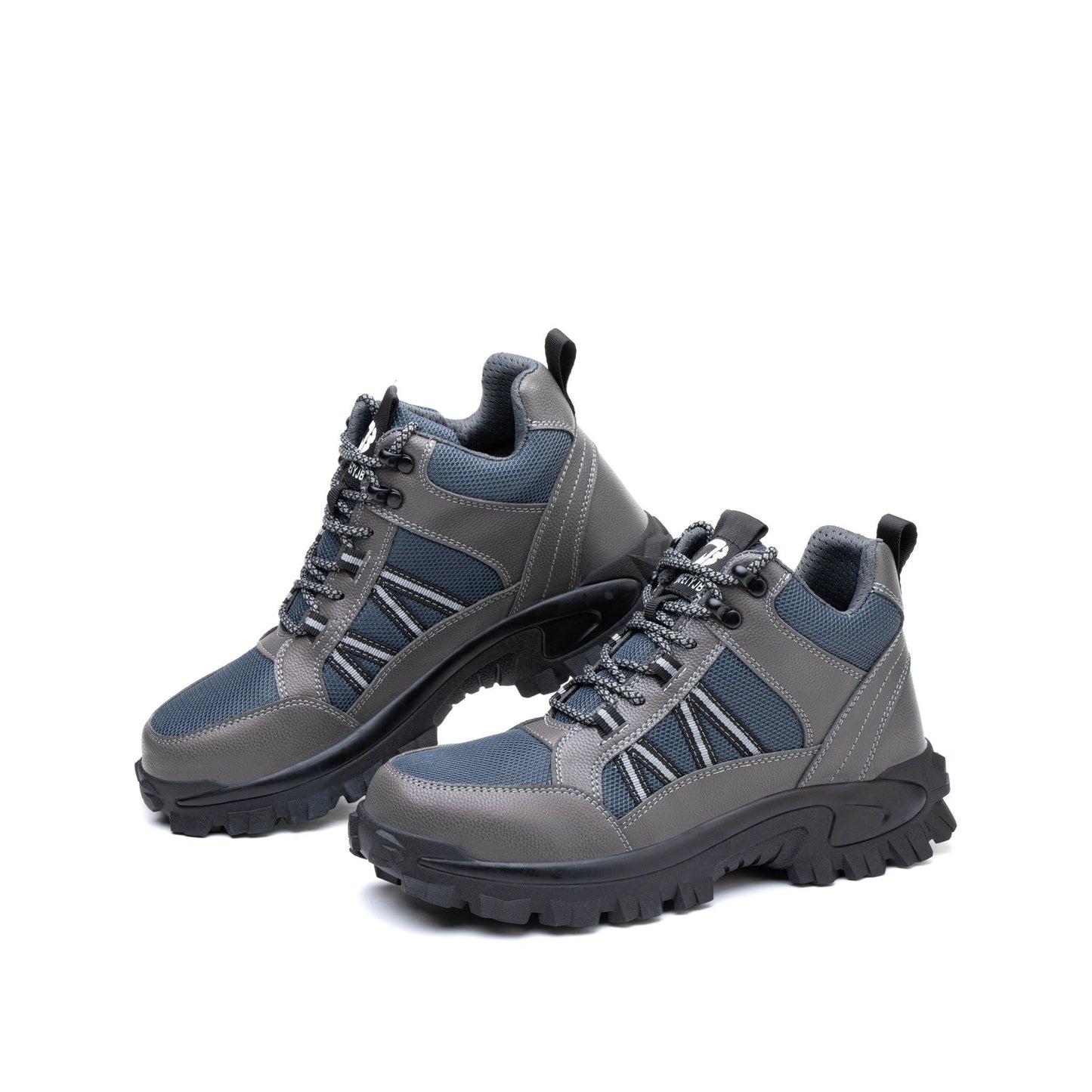 Themis™ J3 Grey Steel Toe Work Shoes — Rugged, Lightweight, Anti-Slip Safety Footwear