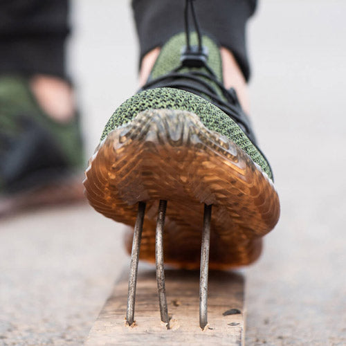 Hemera™ Airflow Dark Green Steel Toe Work Sneakers — Lightweight, Breathable, Anti-Slip Safety Shoes for Men