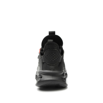 Xenon™ Grey Steel Toe Work Sneakers — Lightweight, Breathable, Anti-Slip Safety Shoes for Men