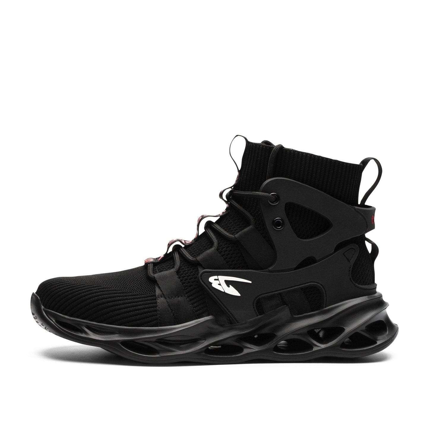 Zeus™ J3 Black Steel Toe Safety Sneakers — Lightweight High-Top Work Shoes for Ultimate Protection