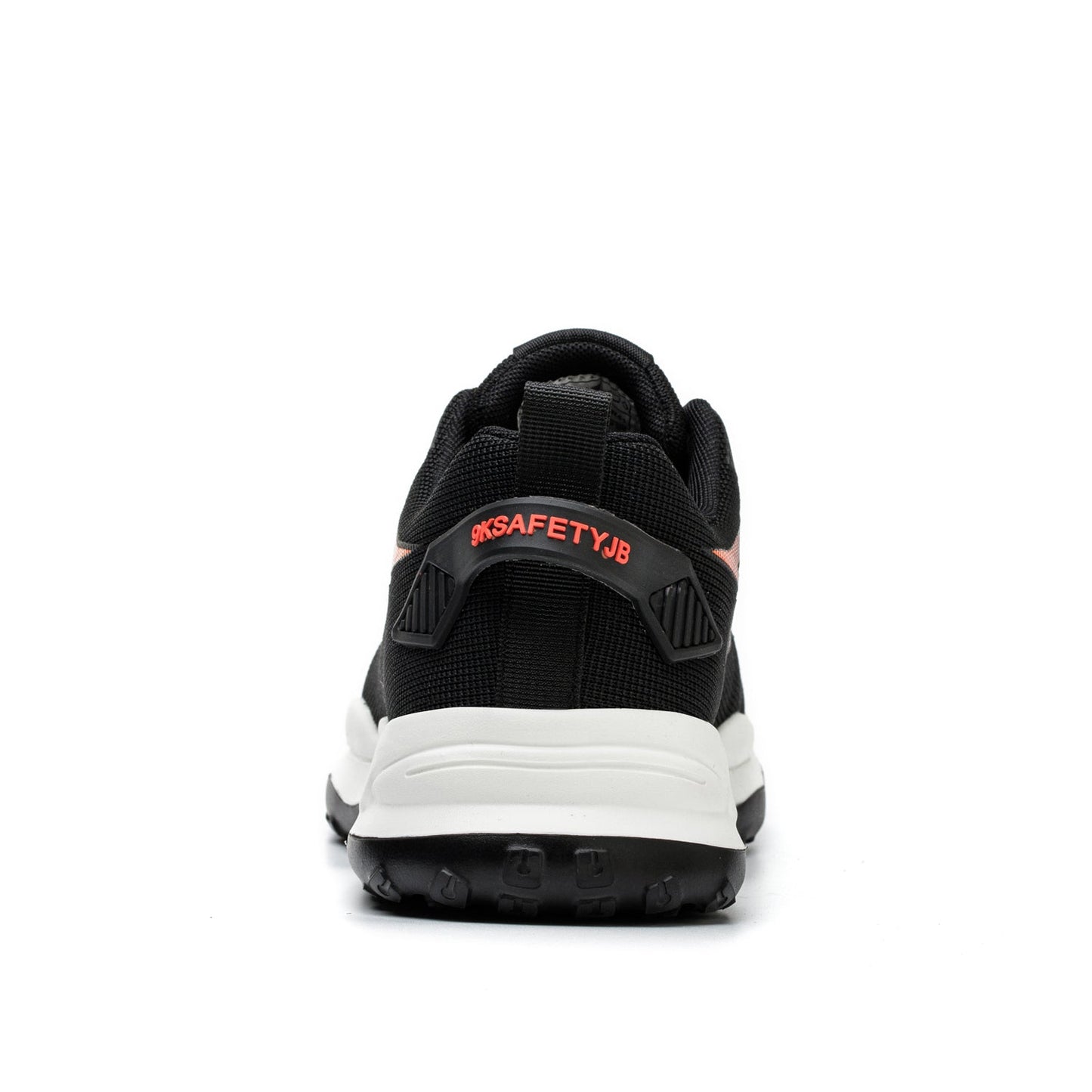 Anteros™ J3 S2 Steel Toe Work Sneakers — Lightweight, Breathable, Anti-Slip Industrial Safety Shoes (Black/orange)