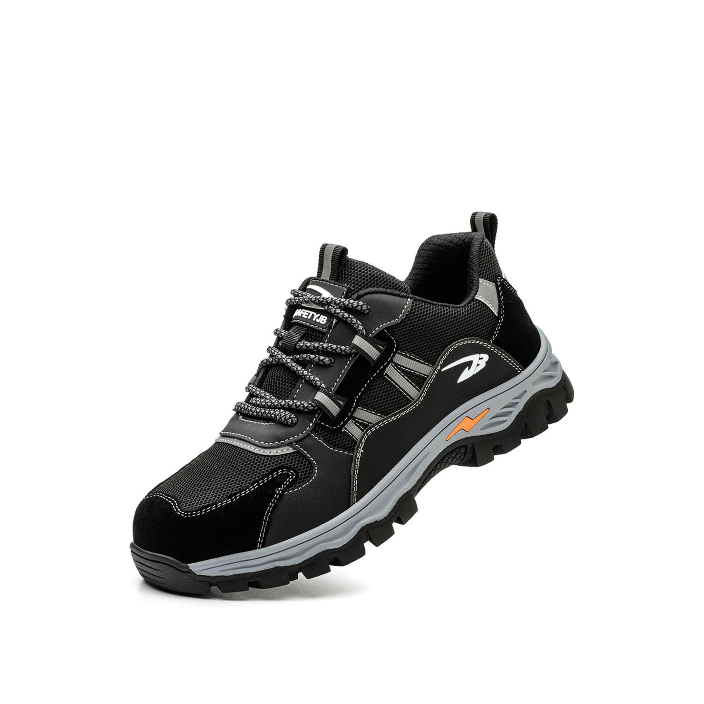 Triton™ J3 Steel Toe Work Shoes – Black | Lightweight Slip-Resistant Safety Sneakers for Tough Jobs