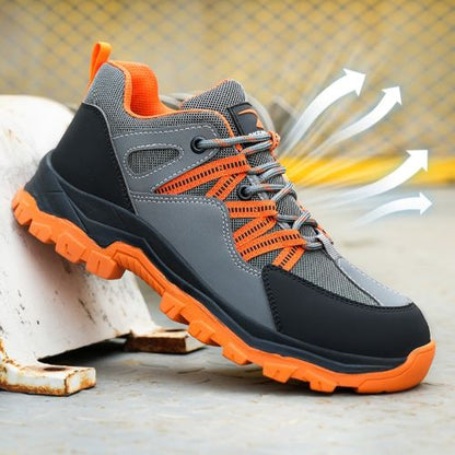 Chronos™ All-Terrain J3 Steel Toe Sneakers — Heavy-Duty, Anti-Slip, Shock-Absorbing Work Shoes