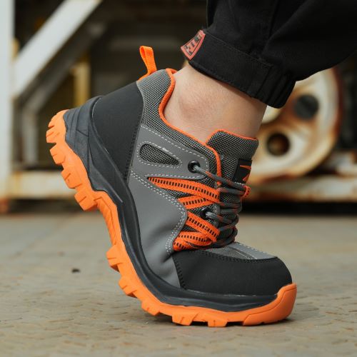 Chronos™ All-Terrain J3 Steel Toe Sneakers — Heavy-Duty, Anti-Slip, Shock-Absorbing Work Shoes