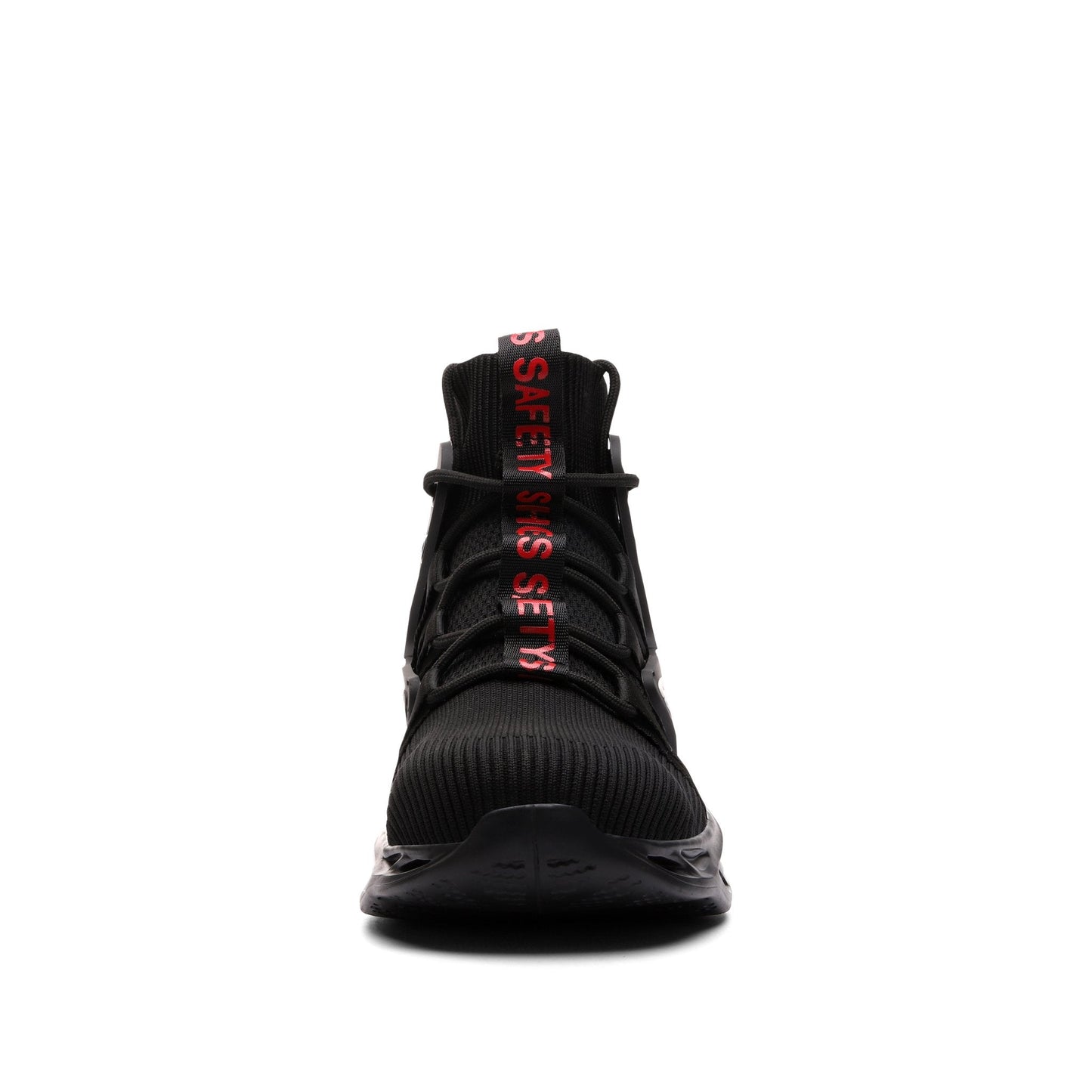 Zeus™ J3 Black Steel Toe Safety Sneakers — Lightweight High-Top Work Shoes for Ultimate Protection