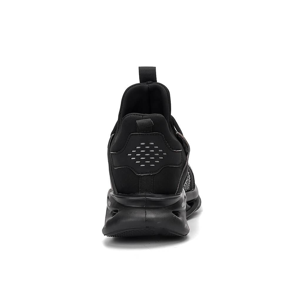 Xenon™ Dark Grey Steel Toe Work Sneakers — Lightweight, Breathable, Shock-Absorbing Safety Shoes