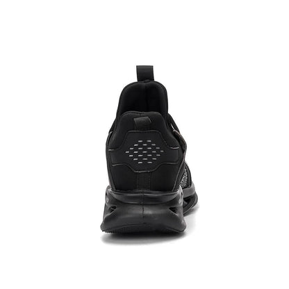 Xenon™ Dark Grey Steel Toe Work Sneakers — Lightweight, Breathable, Shock-Absorbing Safety Shoes