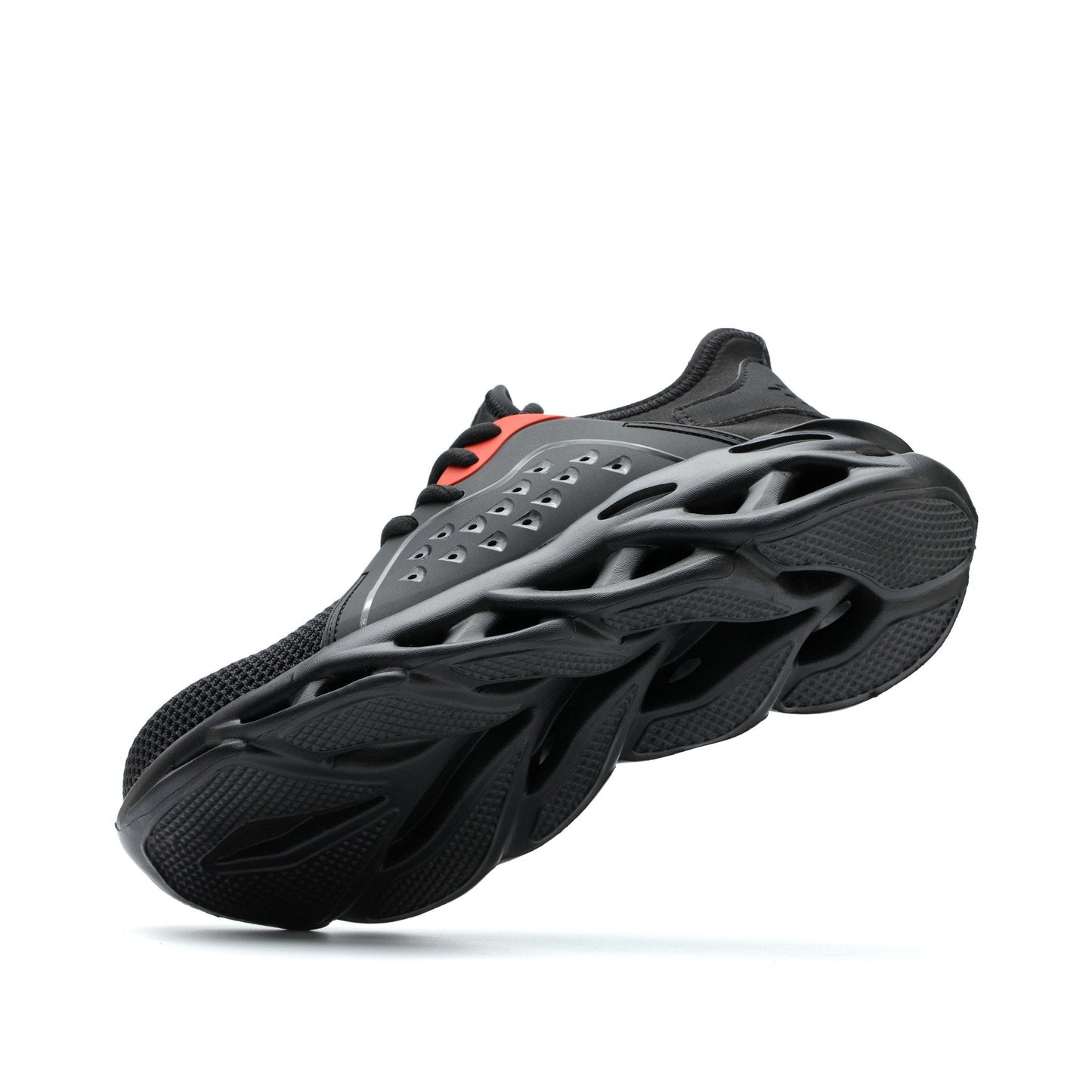 Xenon™ Black Steel Toe Safety Sneakers — Lightweight, Breathable, Anti-Slip Work Shoes