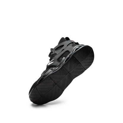 Zeus™ J3 Black Steel Toe Safety Sneakers — Lightweight High-Top Work Shoes for Ultimate Protection