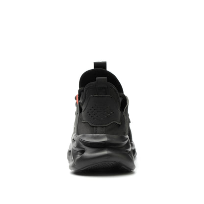 Xenon™ Black Steel Toe Safety Sneakers — Lightweight, Breathable, Anti-Slip Work Shoes
