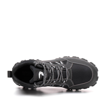 Themis™ J3 Black Steel Toe Work Shoes — Rugged, Lightweight, Anti-Slip Safety Footwear