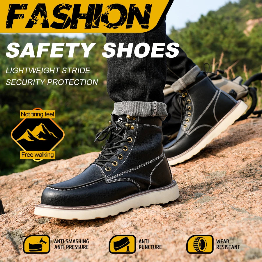 Morpheus Men’s Safety Steel Toe Kicks