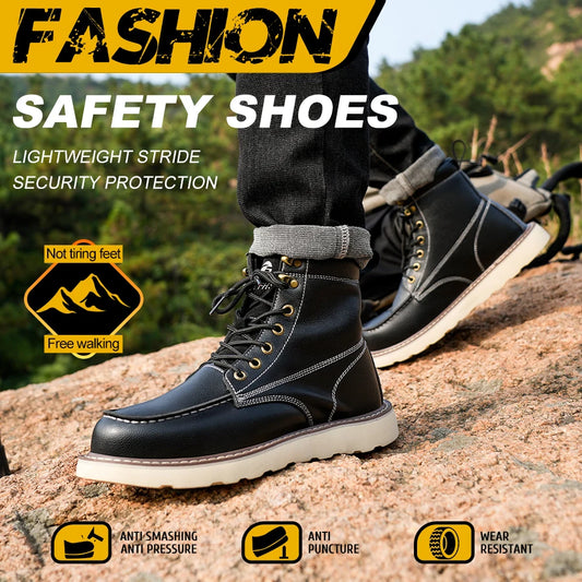 Morpheus Men’s Safety Steel Toe Kicks