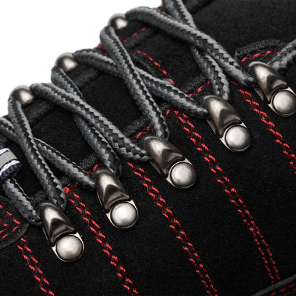 Hypnos™ Black-Red Steel Toe Work Sneakers — Lightweight, Anti-Slip, Durable Safety Shoes