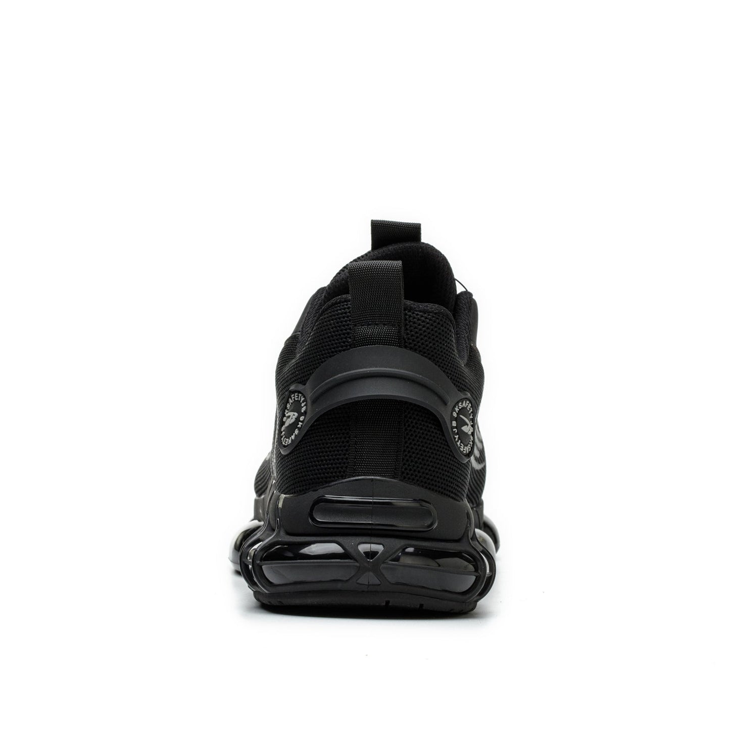 Kronos™ Black Steel Toe Safety Sneakers — Lightweight, Puncture-Proof, Shock-Absorbing Work Shoes