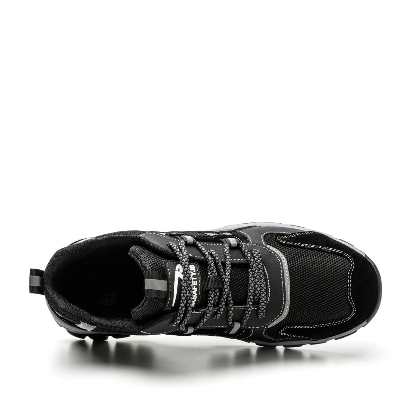 Triton™ J3 Steel Toe Work Shoes – Black | Lightweight Slip-Resistant Safety Sneakers for Tough Jobs