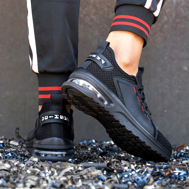 Hades™ Safety Work Sneakers — Lightweight, Air-Cushioned, Anti-Slip Steel Toe Work Shoes