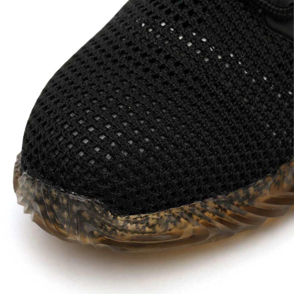 Hemera™ Airflow Black Steel Toe Work Sneakers — Lightweight, Breathable, Anti-Slip Safety Shoes