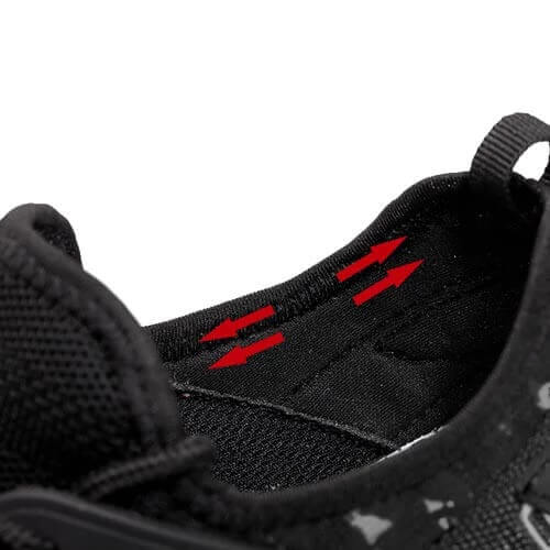 Calypso™ Camo Steel Toe Sneakers — Lightweight, Anti-Slip, Shock-Absorbing Safety Shoes (Black Camo)