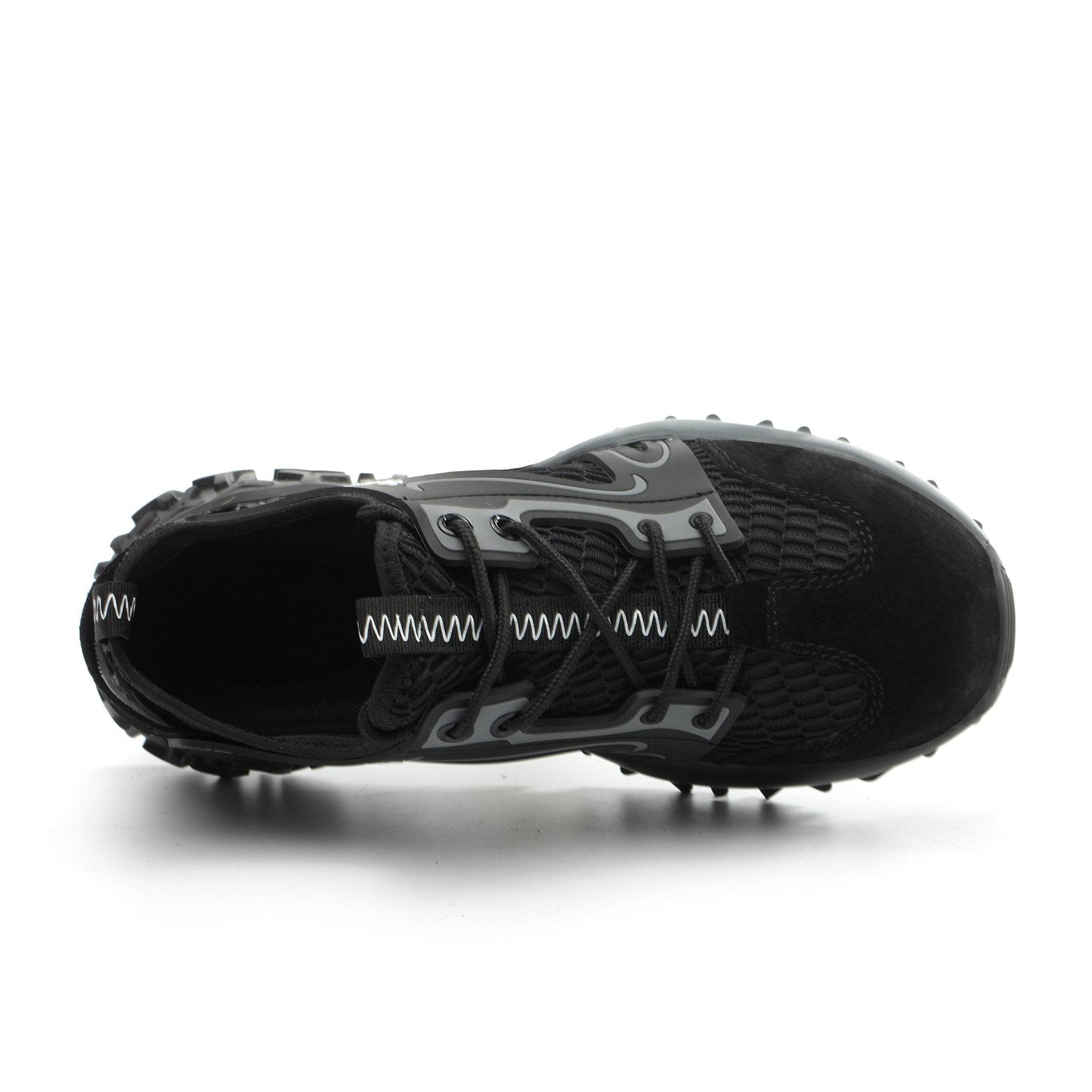 Eris™ Steel Toe SQ Ju Bang — Lightweight, Breathable, Anti-Slip Military-Grade Work Sneakers (Black)