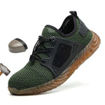 Light Sneaker Indestructible Steel Toe Soft : round toe Shaft