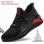 Casual Incredibles Puncture-proof Sneakers  round toe