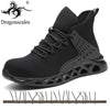 Mesh light Breathable Safety Sneakers Boots Steel Toe